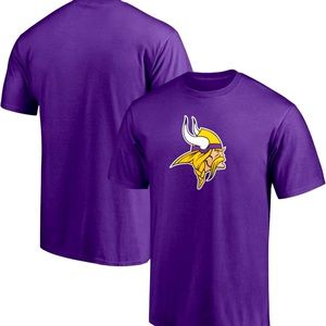 NWT NFL Youth Team Color Performance Primary Logo Minnesota Vikings T-Shirt